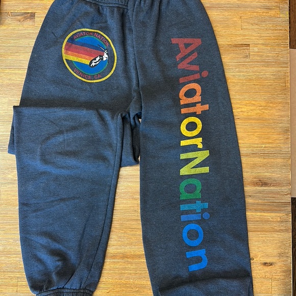 Aviator Nation Pants & Jumpsuits Aviator Nation Logo Sweatpants Venice Ca Poshmark